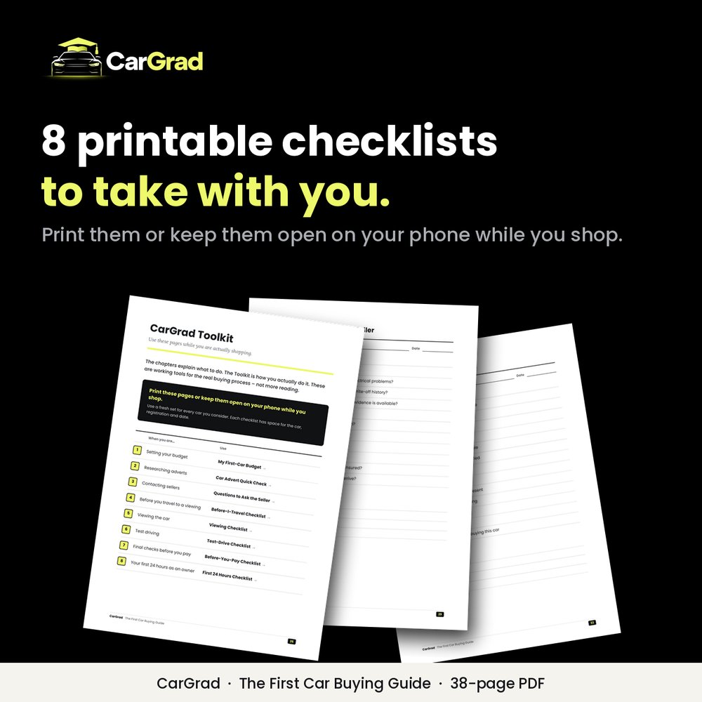 Pages from the CarGrad Toolkit checklists